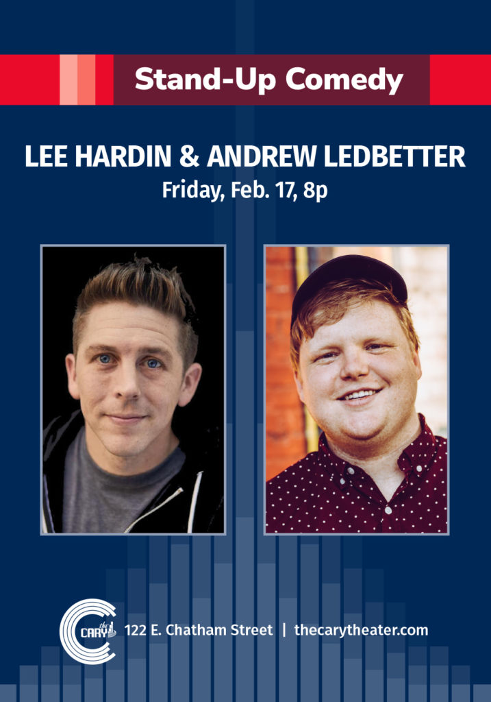 Cary Stand-up comedy_Lee-Hardin_Andrew-Ledbetter